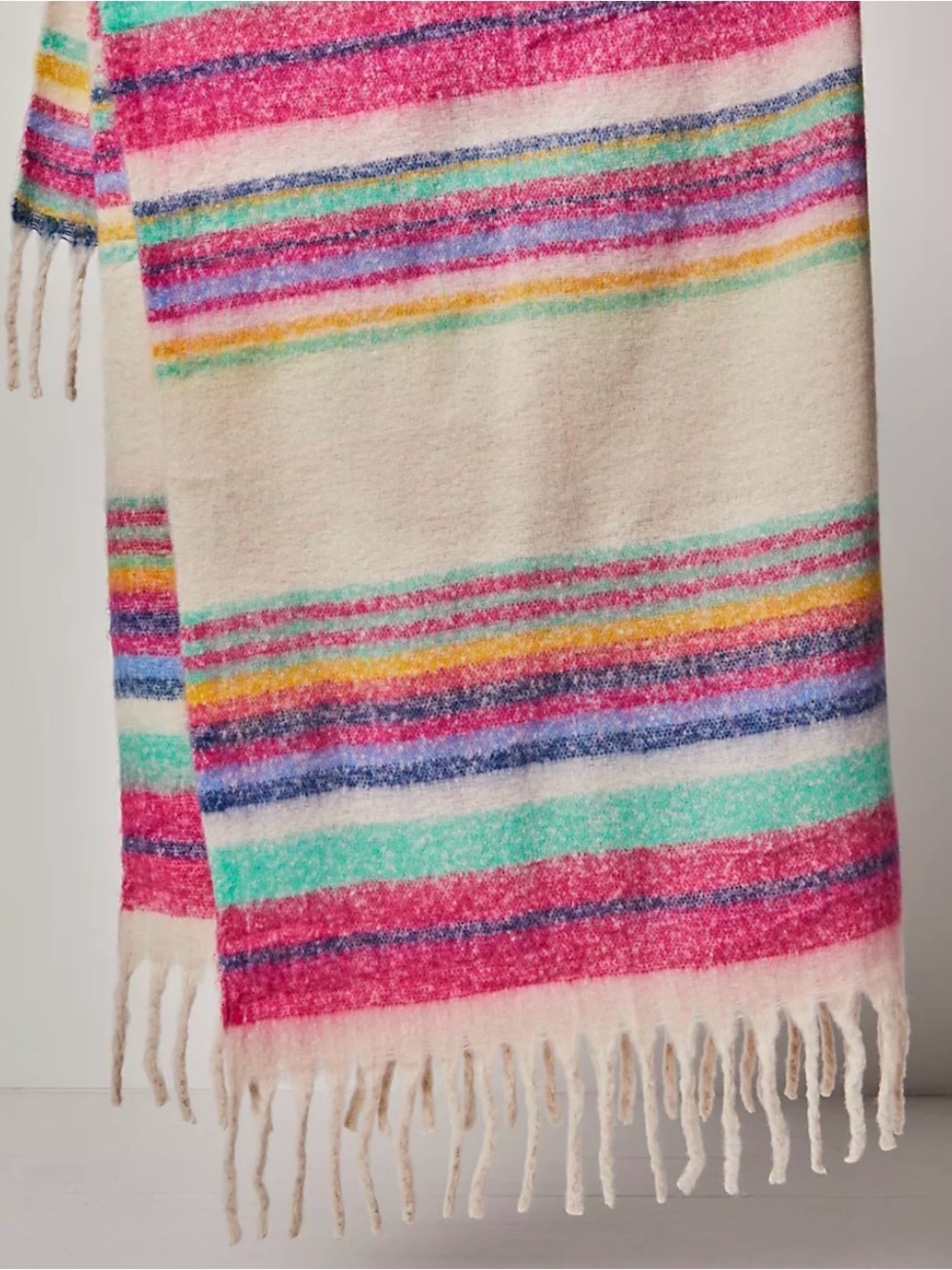 Free People Fringe Throw Blanket